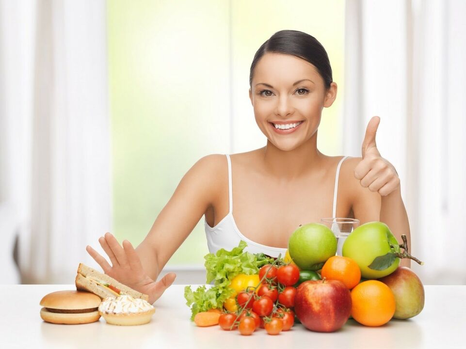 les légumes et les fruits sont préférables aux produits de confiserie avec une nutrition adéquate